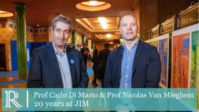 20 years at JIM — Prof Di Mario & Prof Van Mieghem